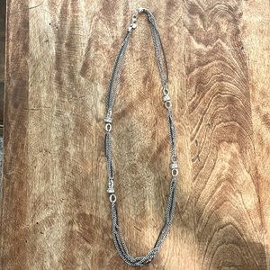 Loft long chain necklace